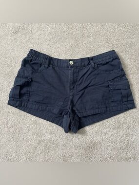 Navy Low Rise Cargo Short
